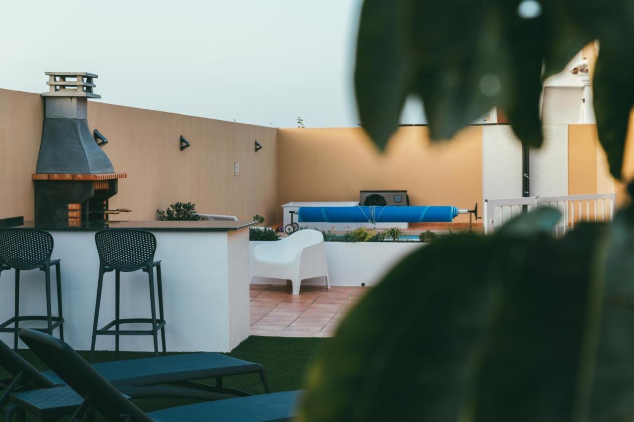 Moderne Villa Met Verwarmd Zwembad In Corralejo Esterno foto